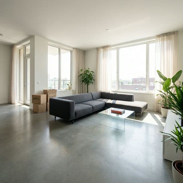 Modern apartment building in Toronto