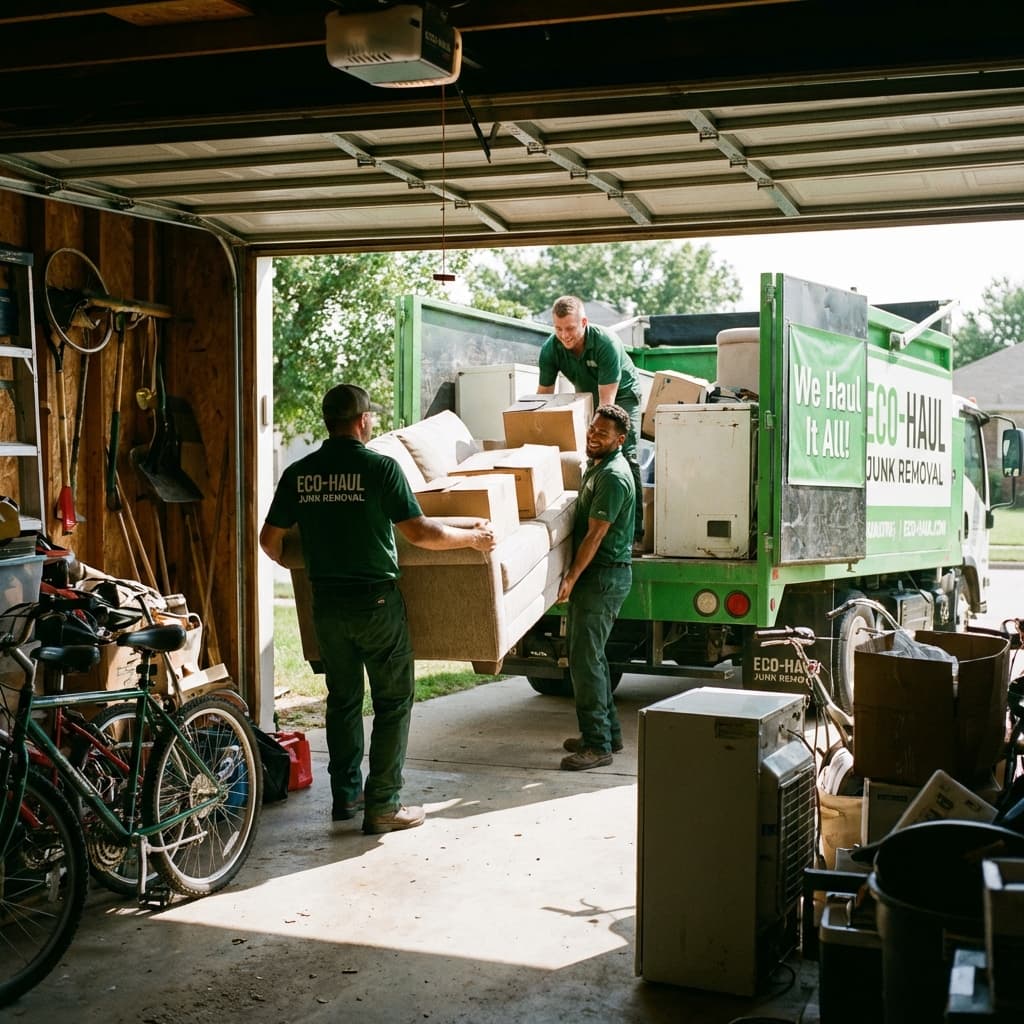 Professional junk removal service
